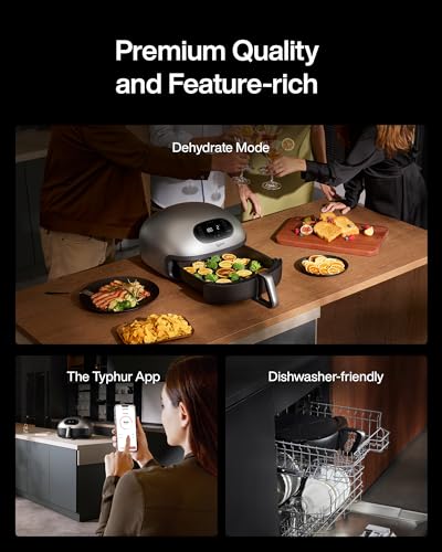 Dome Air Fryer with Dishwasher Safe Basket Z31046