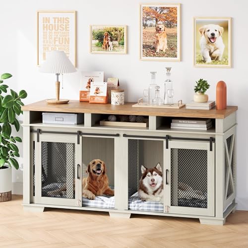 71" Dog Crate with 3 Storage Drawers & Removable Divider G67102