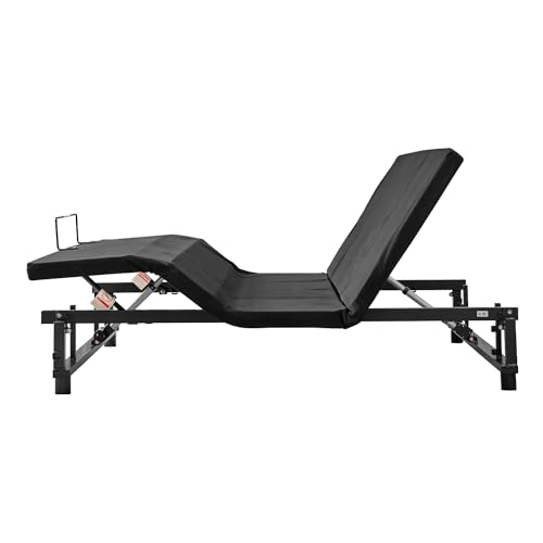 Twin XL Adjustable Electric Bed Frame with Wireless Remote Control Y7710