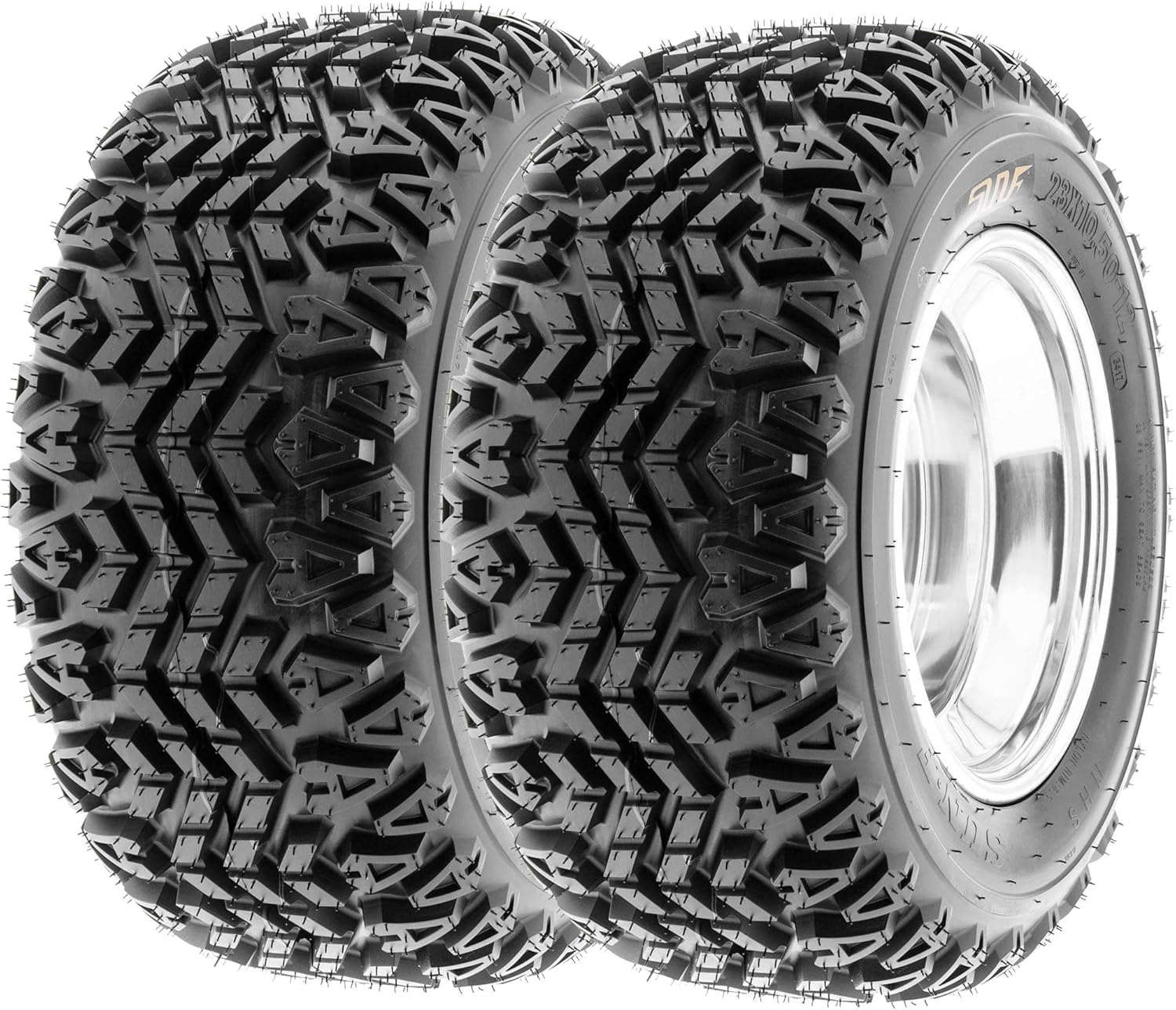 Set of 2 20x10-8 ATV UTV Tires 4 Ply M88829