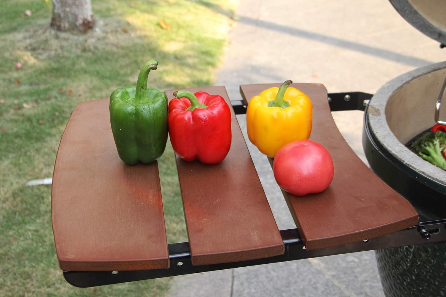 3 Shelves Slats HDPE Grill Side Shelves U228