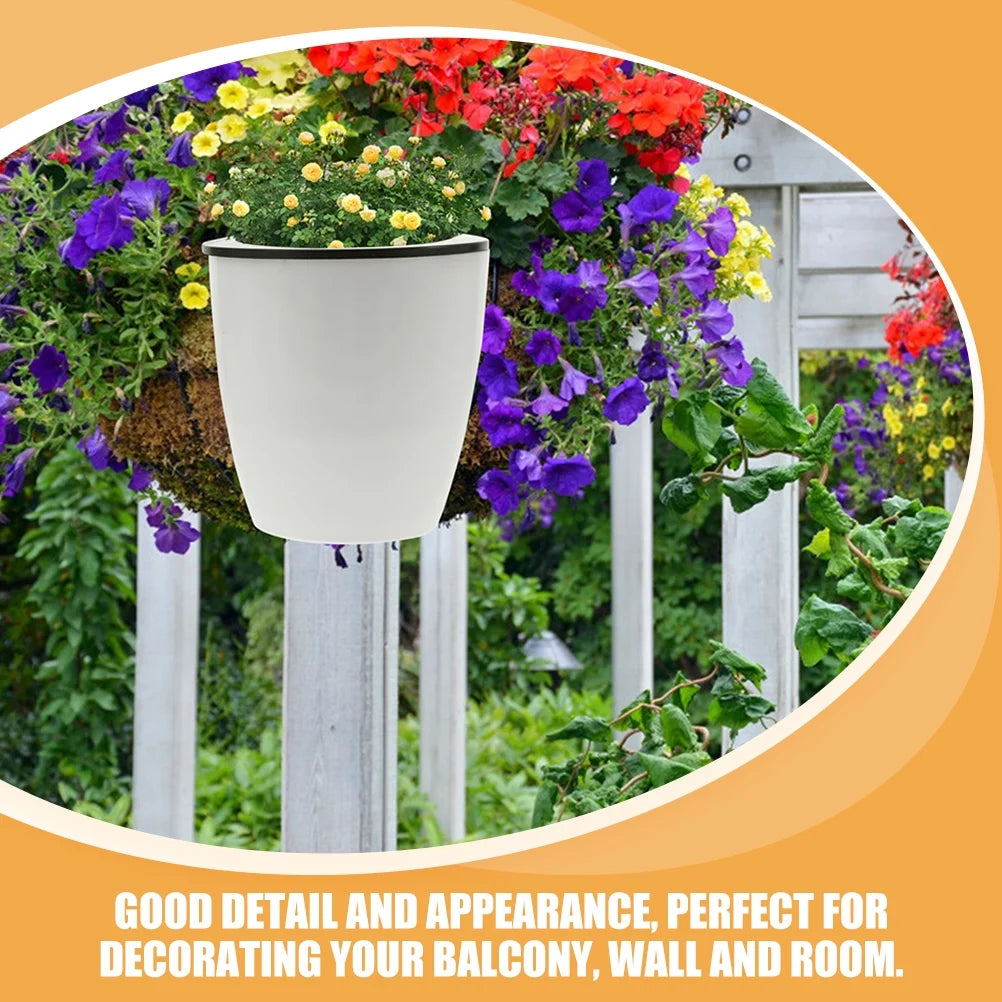 8 Pcs Self Watering Flower Pot F8013