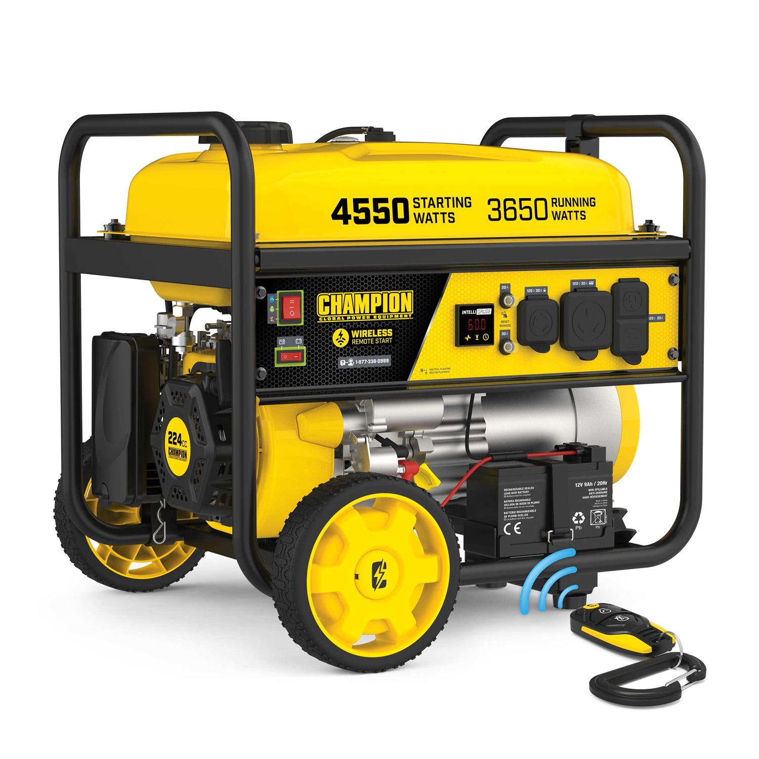 3650 Watt Electric Start Portable Generator with RV Outlet K864