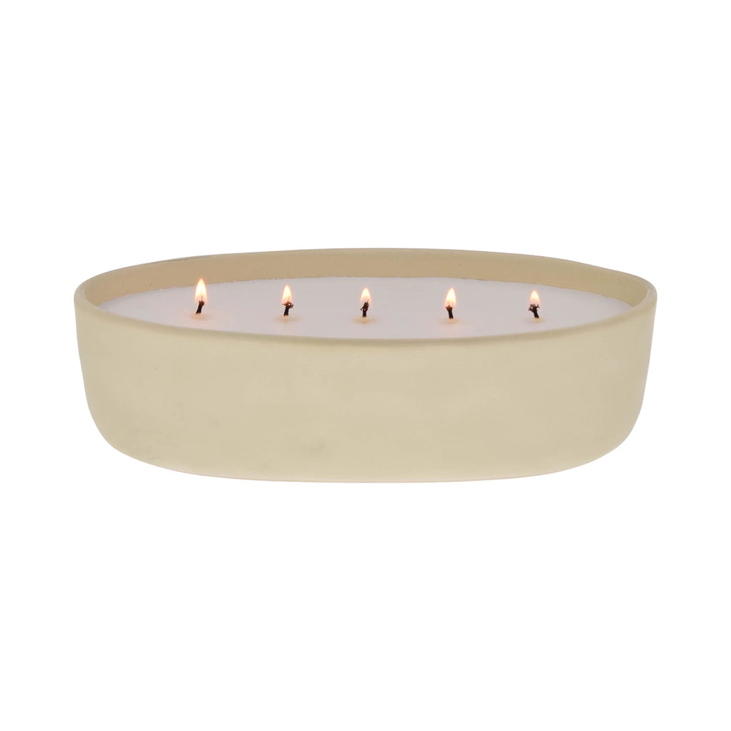 40.5oz Red Lava & Citrus Scented 5-Wick Oversized Candle N4082