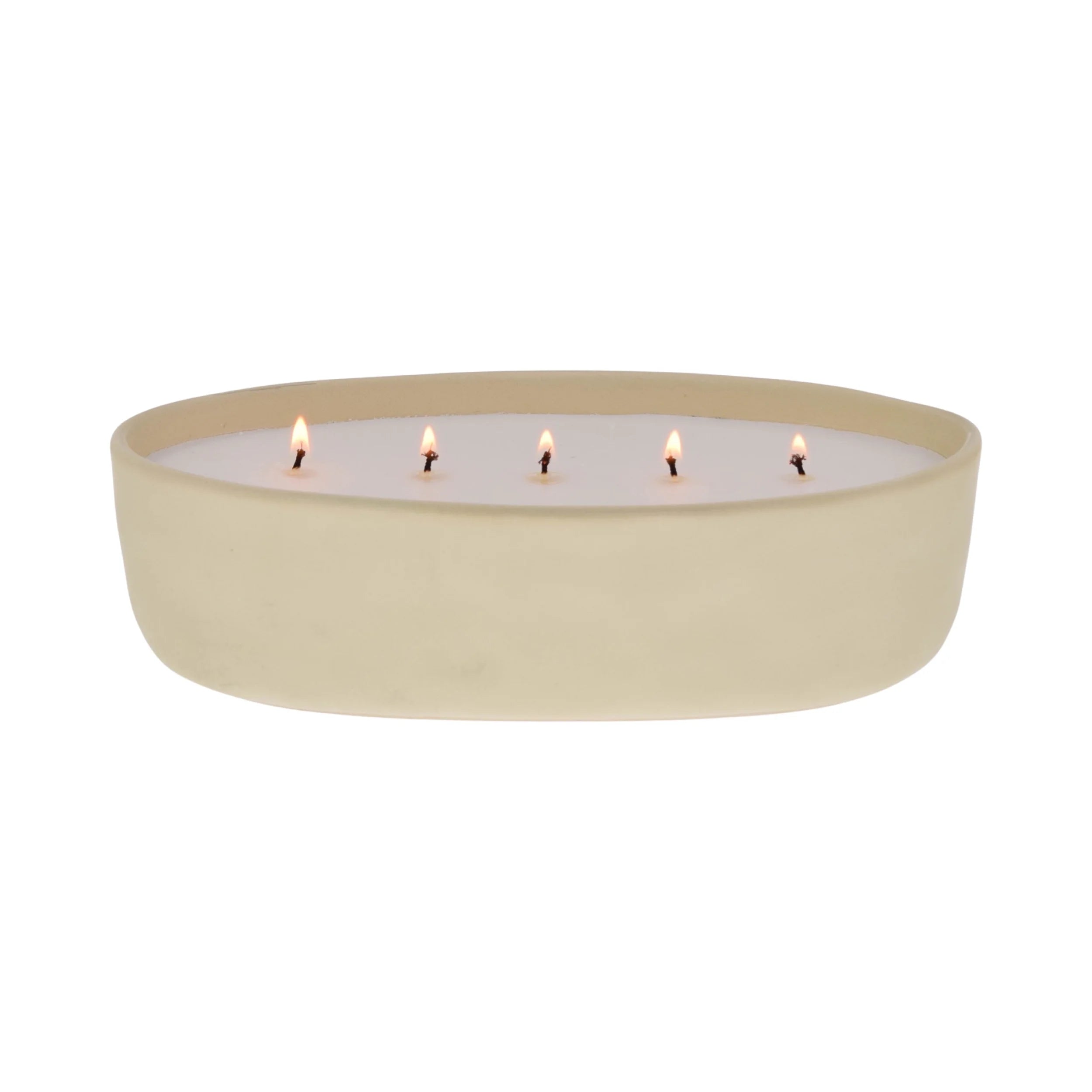 40.5oz Red Lava & Citrus Scented 5-Wick Oversized Candle N4082