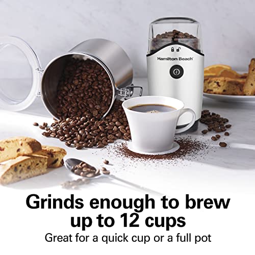 4.5oz Electric Coffee Grinder with Stainless Steel Blades J638