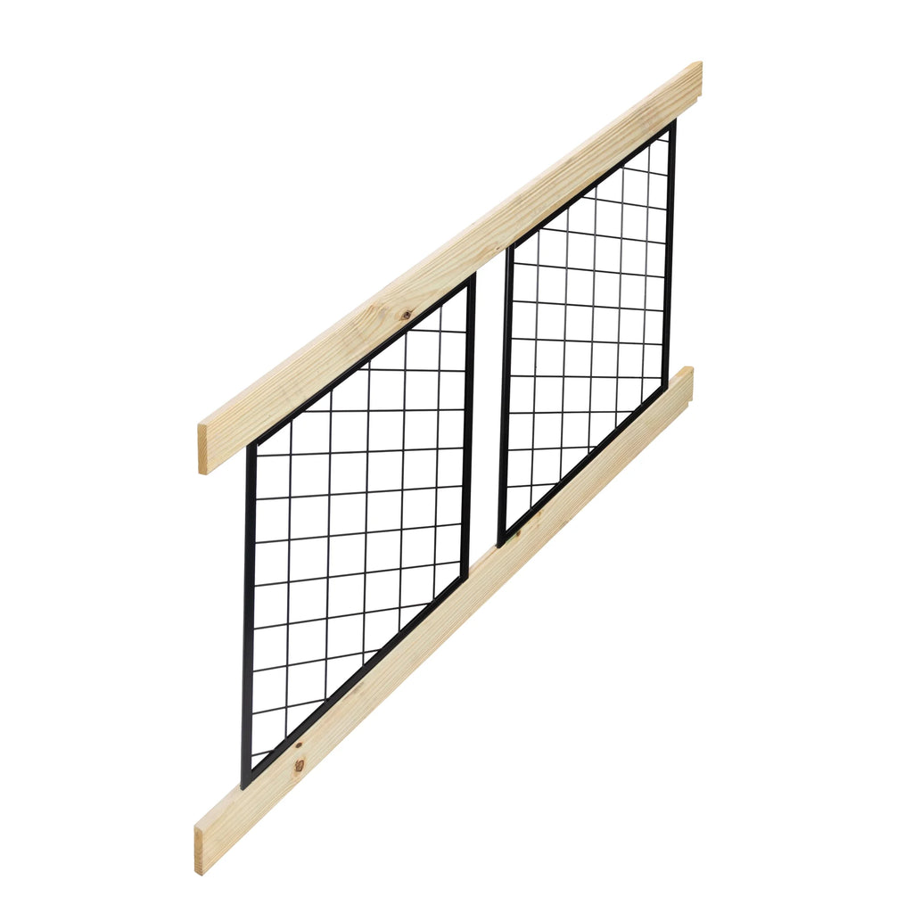 Black Hog Wire Stair Railing Kit M25941