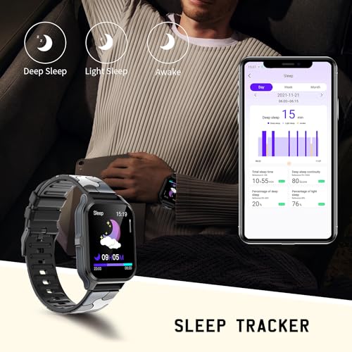 1.83'' Touch Screen Bluetooth Smart Watch with Double Strap N164