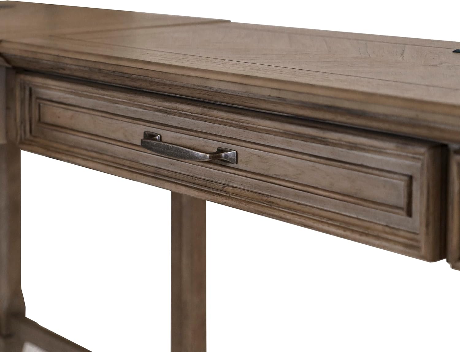 Light Brown Wood Writing Desk D12891