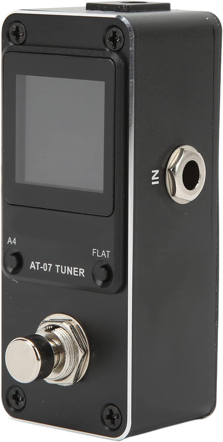 Black Mini Phaser Pedal for Electric Guitar A50011