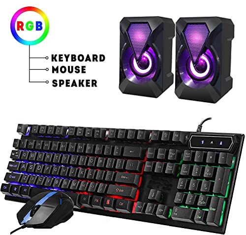 Intel Core i5 3rd Gen 3.2 GHz 16GB RAM 2TB HDD 22 Inch LED Monitor RGB Keyboard and Mouse WiFi Windows 10 Pro Desktop PC Z501420