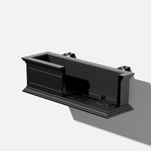 Plastic Rectangular Railing Planter E69155