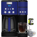 12 Cup Coffee Maker and Single-Serve Brewer Navy Bundle K59018