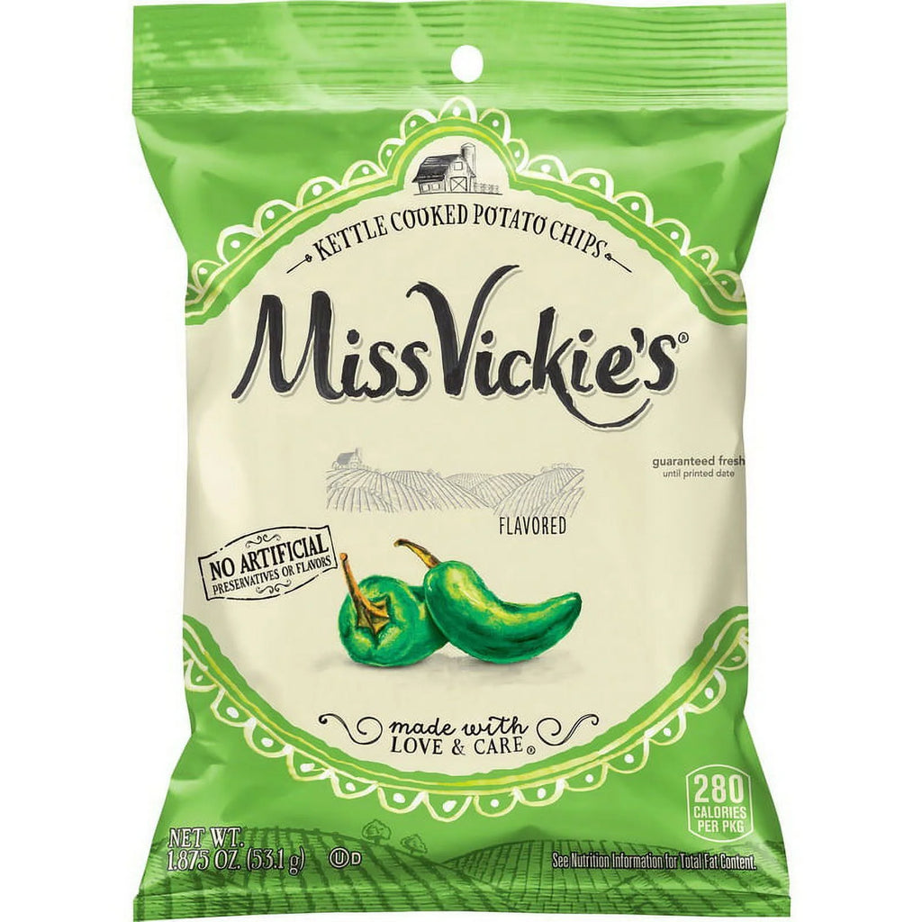 Jalapeno Kettle Cooked Potato Chips 1.875oz 24 Ct C651342