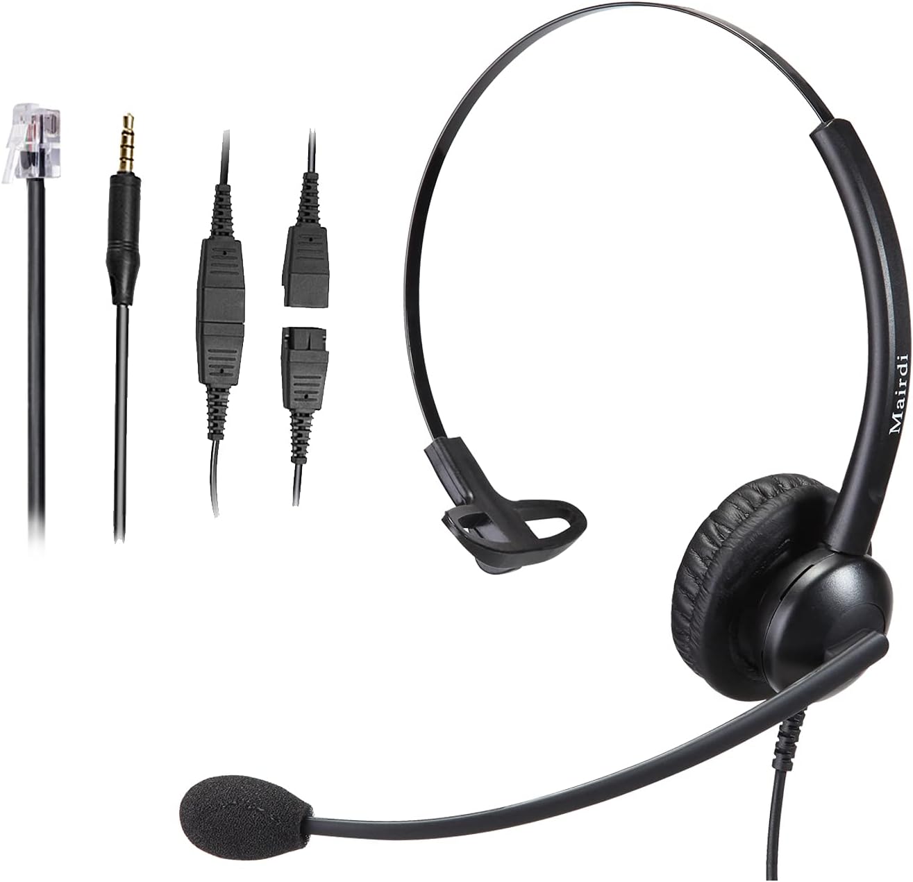 Binaural Telephone Headset with Noise Cancelling Microphone H933