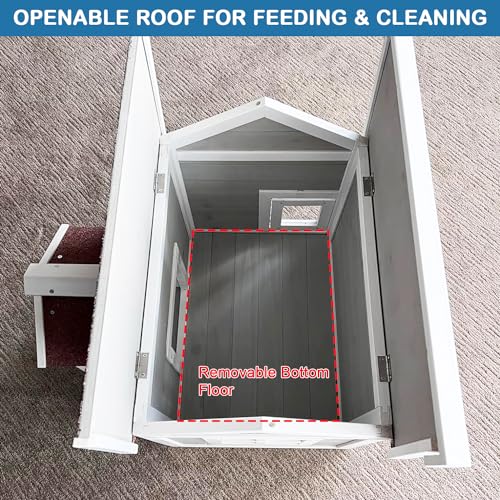 Weatherproof Outdoor Cat House N545