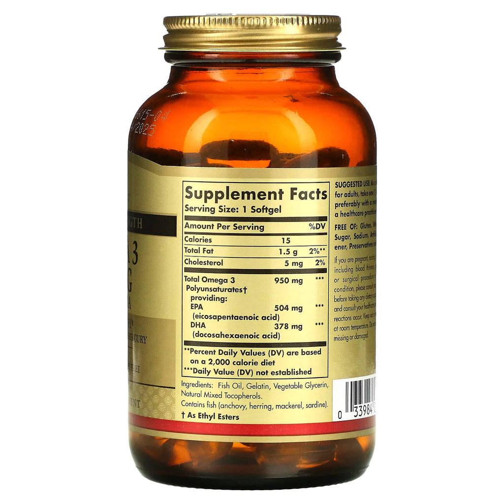 Omega 3 950 mg 100 Softgels R3049
