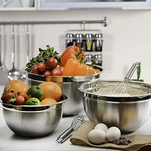 Stainless Steel Mixing Bowl 3 Quart Q39732