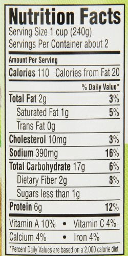 15 oz. Chicken Noodle and Chicken with Rice Soup Variety Pack G476