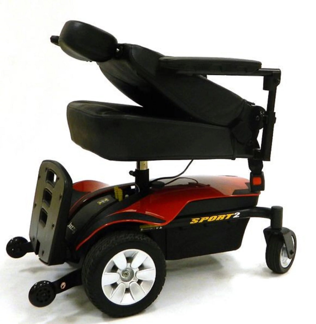 Front-Wheel Drive Power Chair Jazzy Red H451