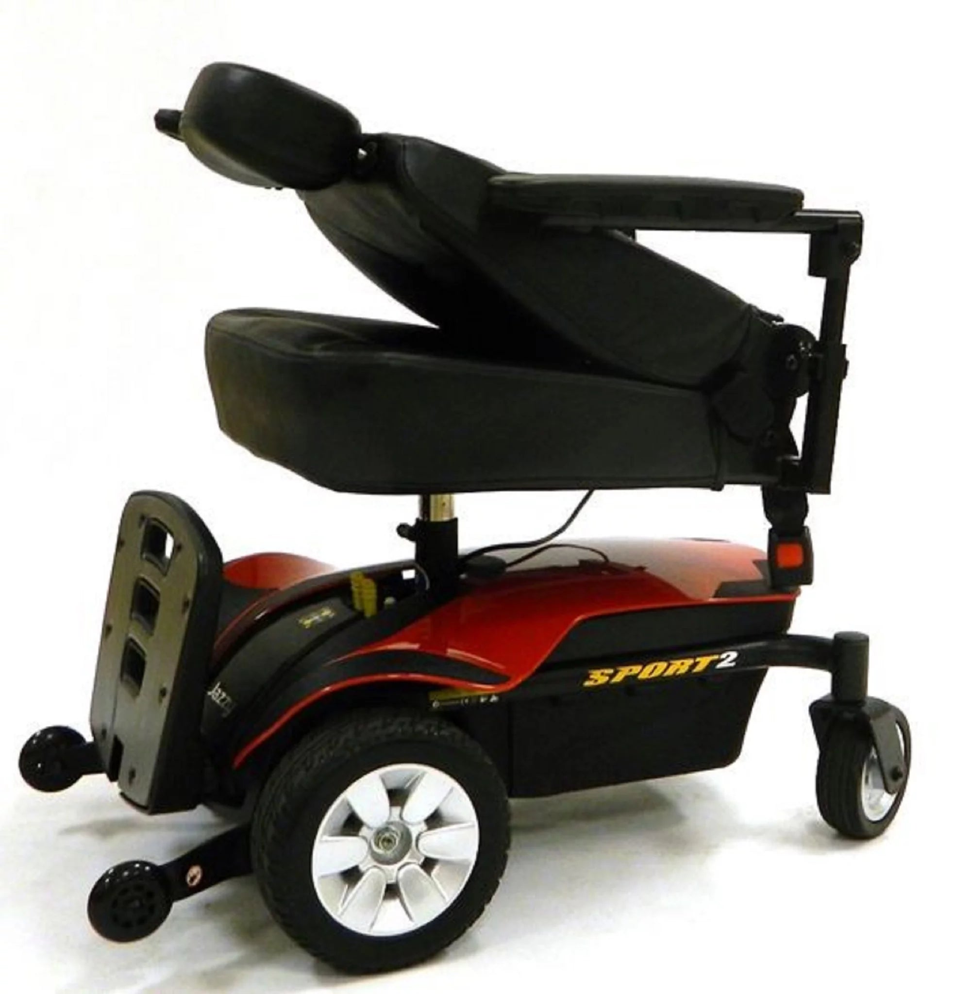 Front-Wheel Drive Power Chair Jazzy Red H451