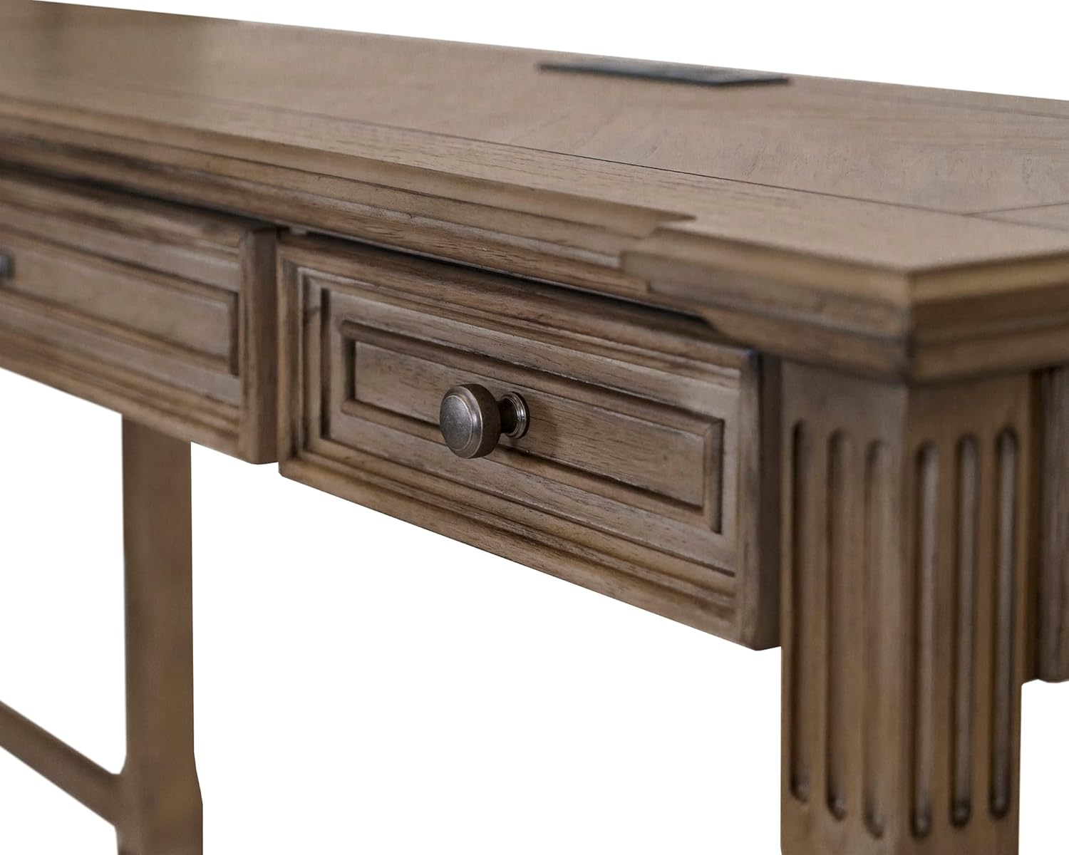 Light Brown Wood Writing Desk D12891