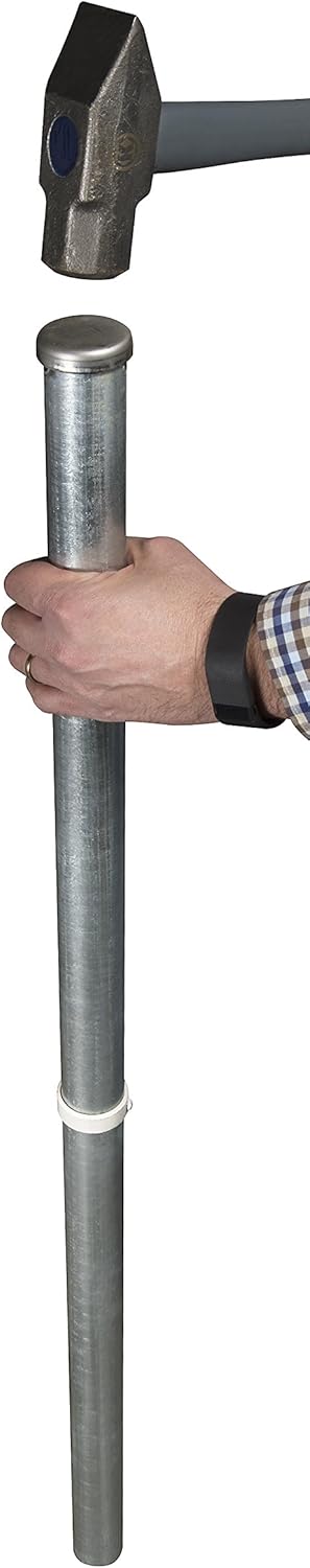 White 3' Tall Vinyl Post H36767