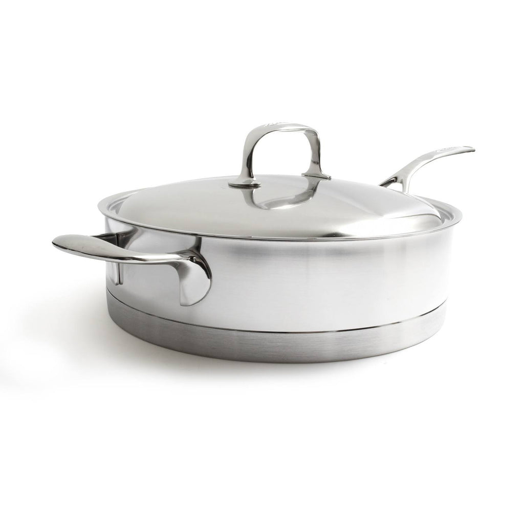 Stainless Steel Saute Pan with Helper Handle O1429
