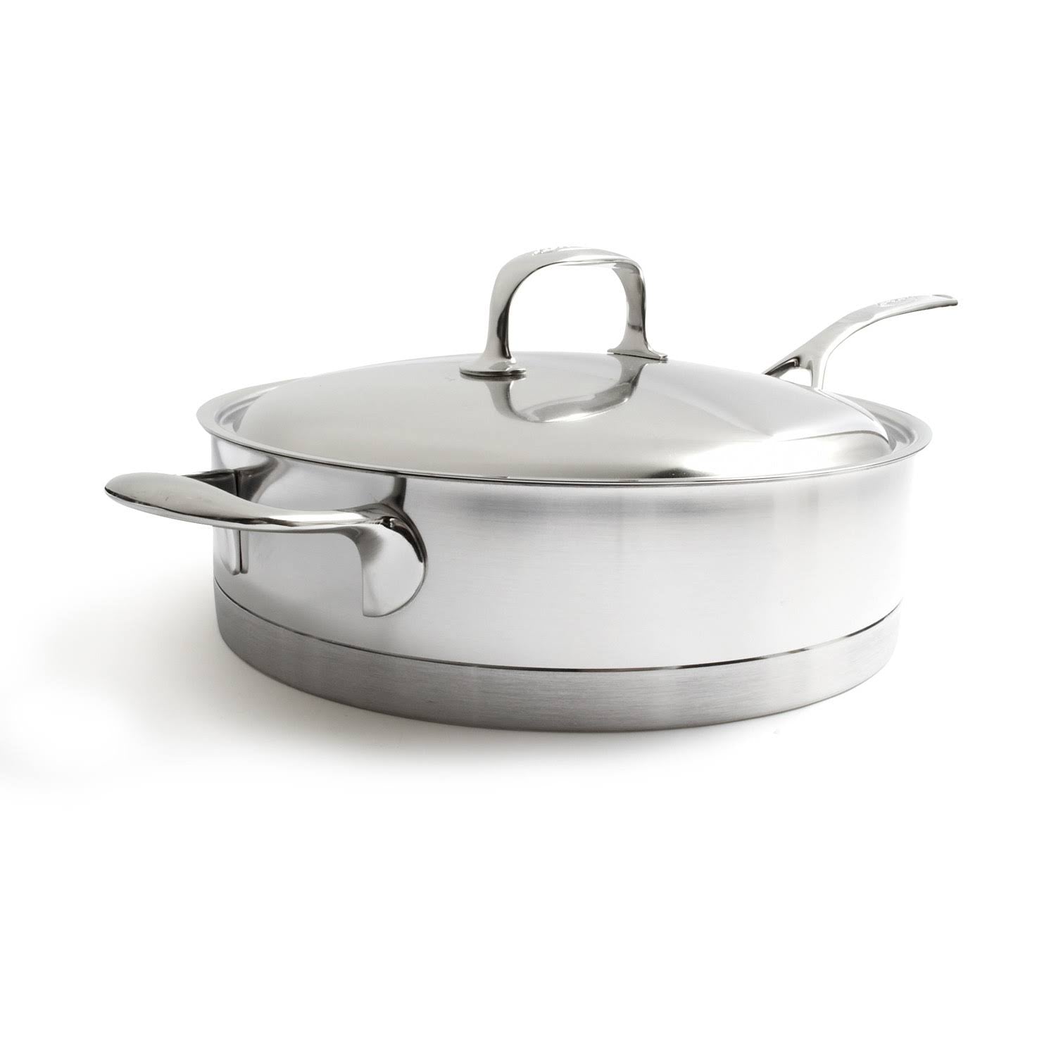 Stainless Steel Saute Pan with Helper Handle O1429