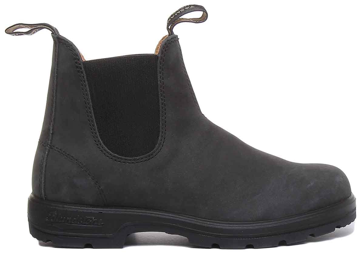 Rustic Black Boots G158