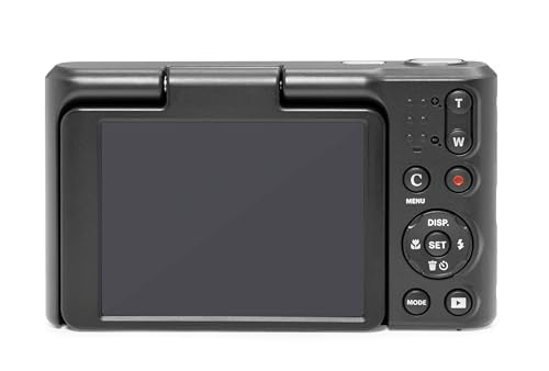 Black 13MP Compact Digital Camera with 4X Zoom V183