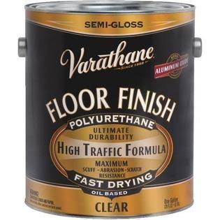 2 Gal Oil-Based Clear Polyurethane Wood Floor Finish J652583