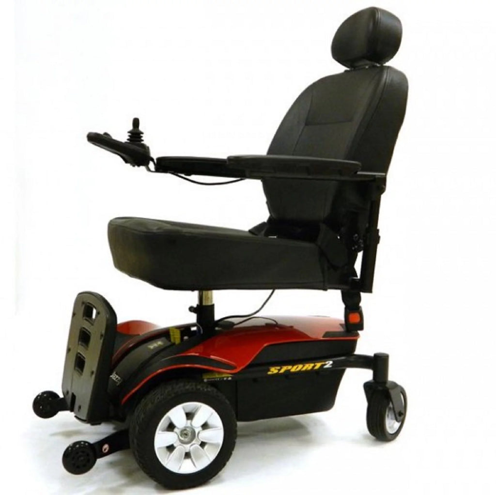 Front-Wheel Drive Power Chair Jazzy Red H451