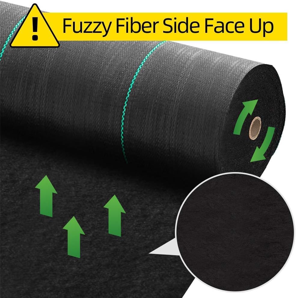 5.8oz 4ft x 100ft Weed Barrier Landscape Fabric S795