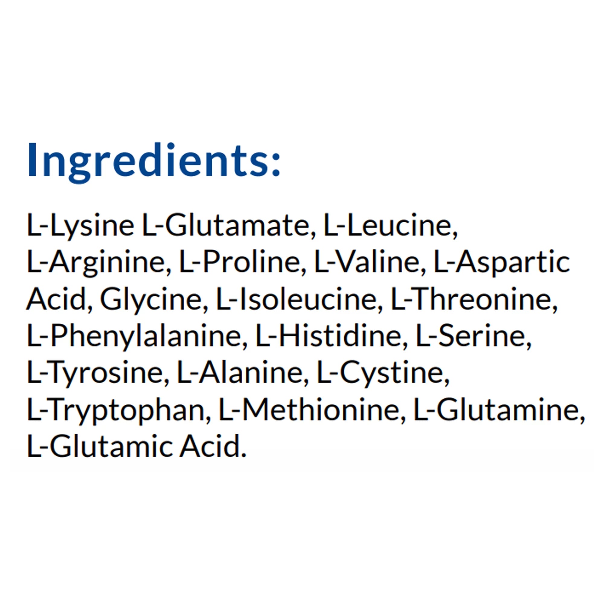 Unflavored Amino Acid Oral Supplement 7 oz W972782