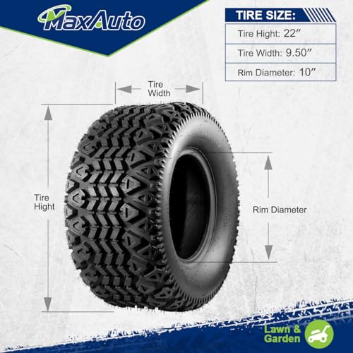 22x9.5x10 ATV Tire F31756