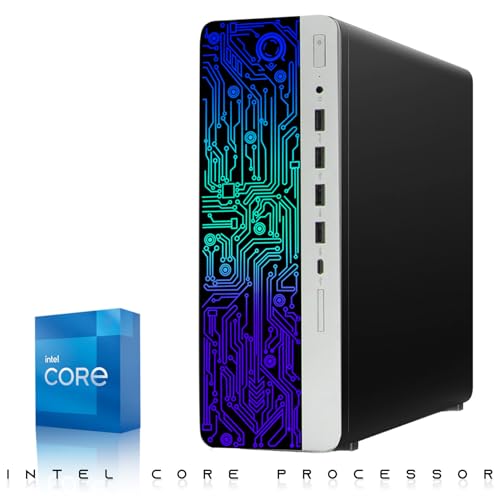 G3 Gaming Desktop PC Intel Core i7 6th Gen AMD RX 550 Graphics 32GB RAM 1TB SSD 24 Inch Dual Monitor RGB Keyboard Mouse Speaker Webcam Win 10 Pro X9095