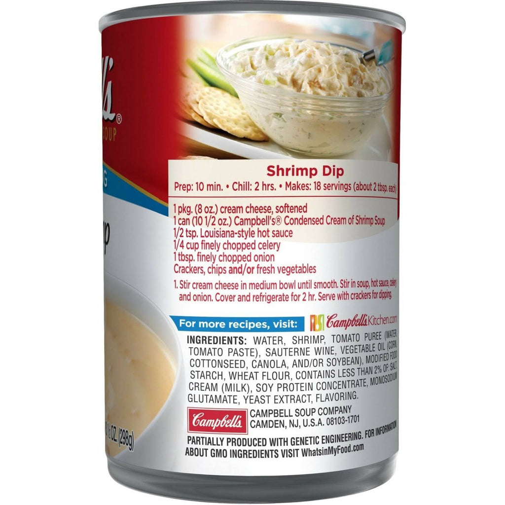 10.5 oz Can Cream of Shrimp Soup Pack of 12 E77983