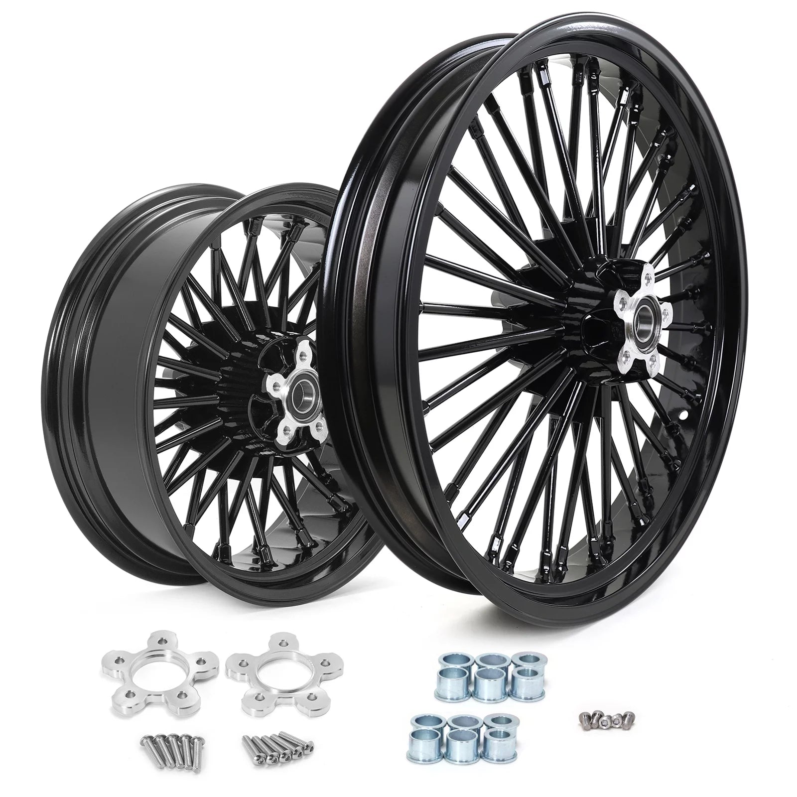 21x3.5 16x5.5 Fat Spoke Wheels E388