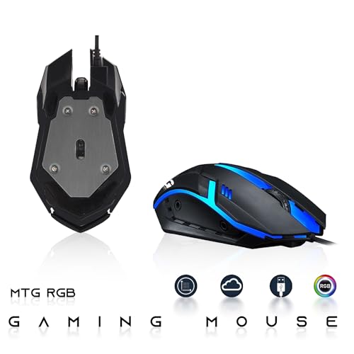 G3 Gaming Desktop PC Intel Core i7 6th Gen AMD RX 550 Graphics 32GB RAM 1TB SSD 24 Inch Dual Monitor RGB Keyboard Mouse Speaker Webcam Win 10 Pro X9095