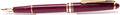 Bordeaux Resin Medium Point Fountain Pen K1821
