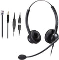 Binaural Telephone Headset with Noise Cancelling Microphone H933