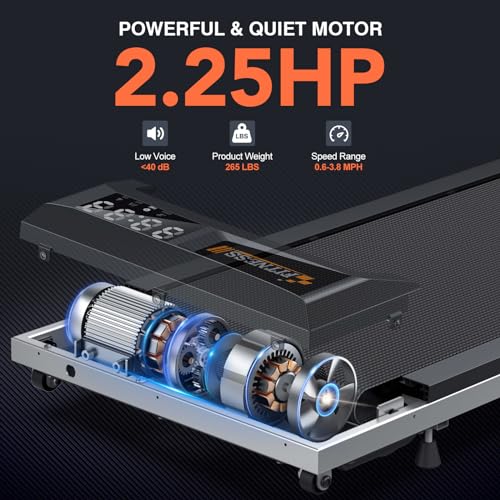 Walking Pad Treadmill with LED Display X1130