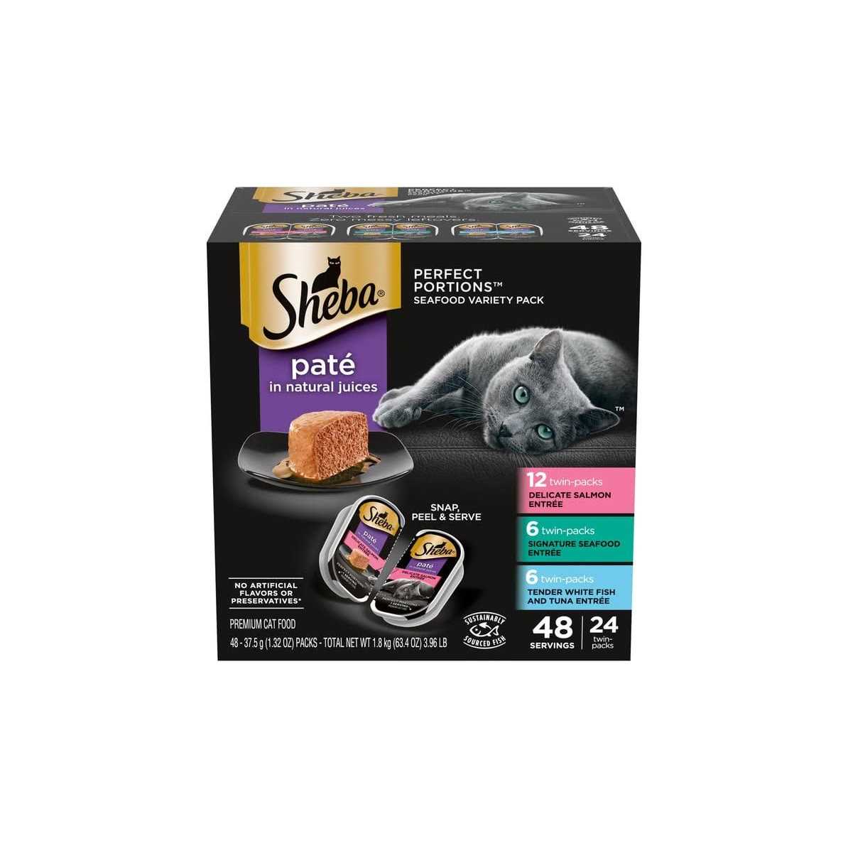 Seafood Variety Pack Cat Food Y1734
