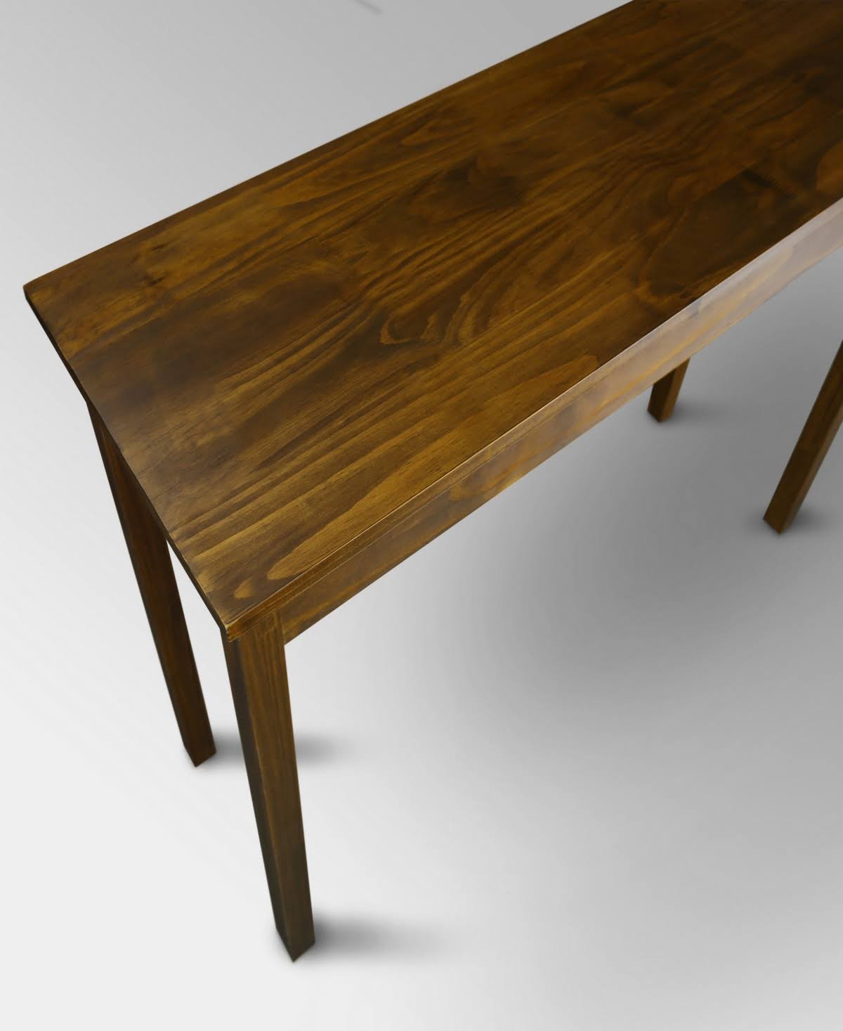 Warm Brown Console Table with Concealed Drawer Q496264