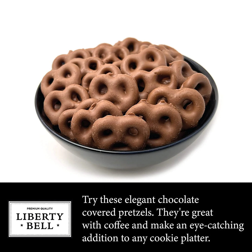 Milk Chocolate Covered Mini Pretzels, 40 Ounce O7298