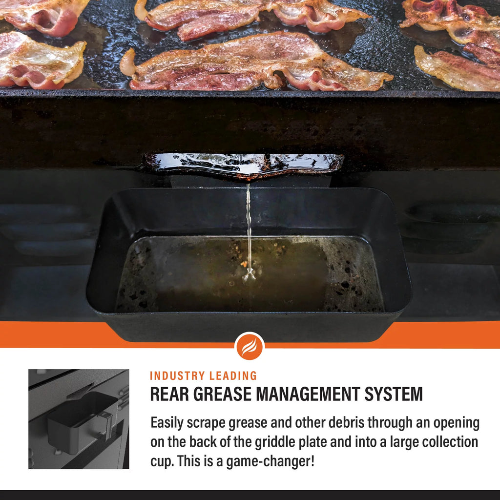 22 Propane Griddle with Stand and Adapter Hose G581