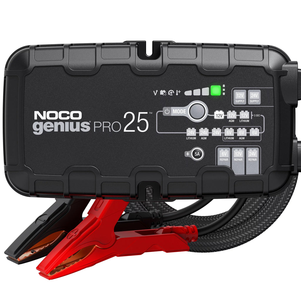 25A 6V/12V/24V Smart Battery Charger and Maintainer K353071