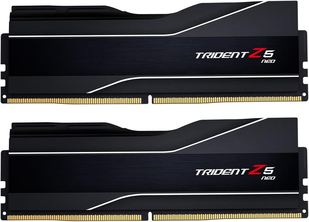 64GB (2x32GB) DDR5 6000MT/s CL30 Desktop Computer Memory UDIMM Matte Black P255580