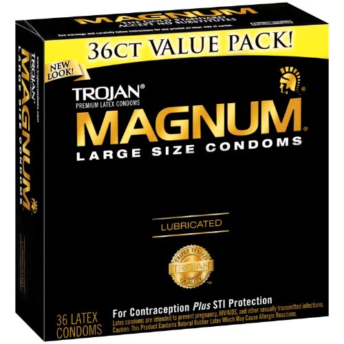 Magnum Thin Lubricated Condoms, 3 Count Y9633